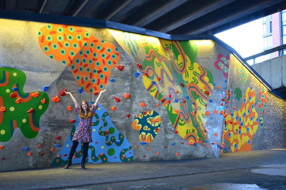 A Blob Bouldering Wall, Coventry