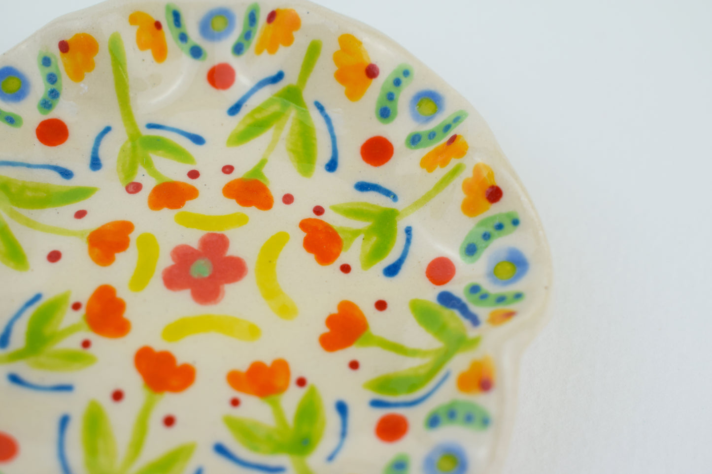 Floral Harmony Trinket Dish