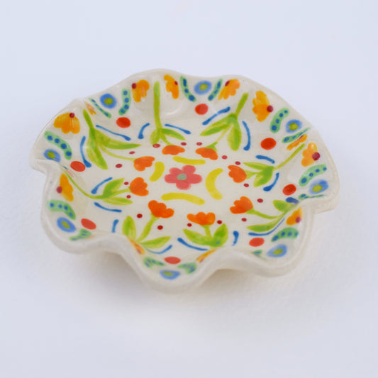 Floral Harmony Trinket Dish