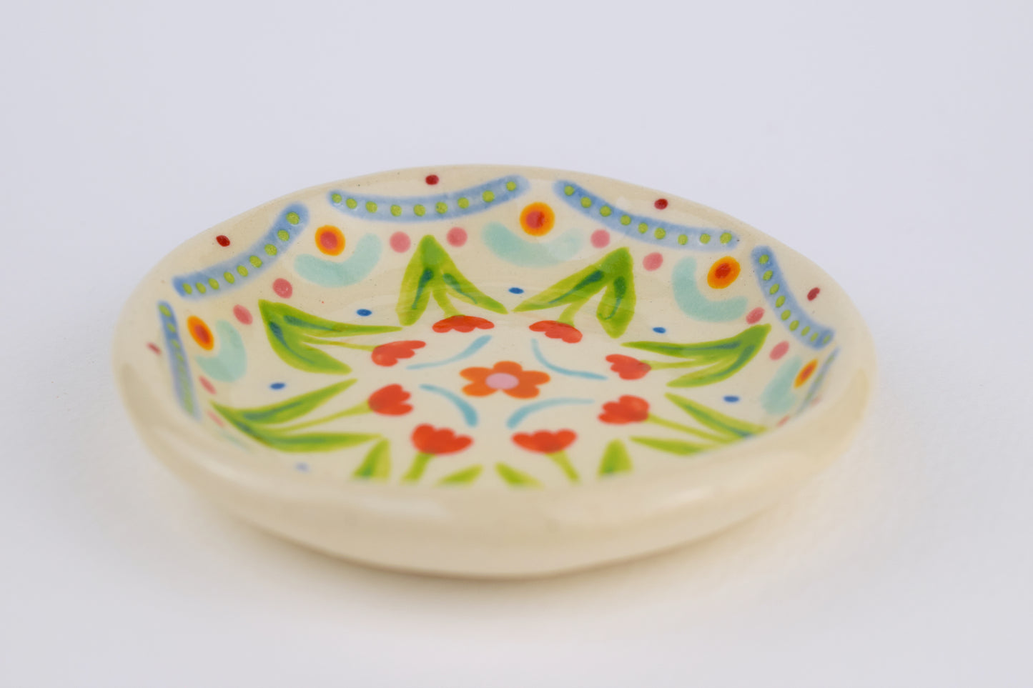 Summer Garden Trinket Dish