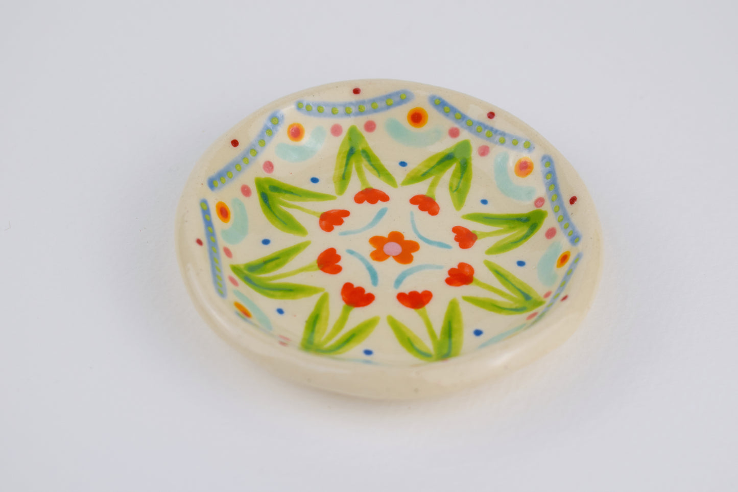 Summer Garden Trinket Dish