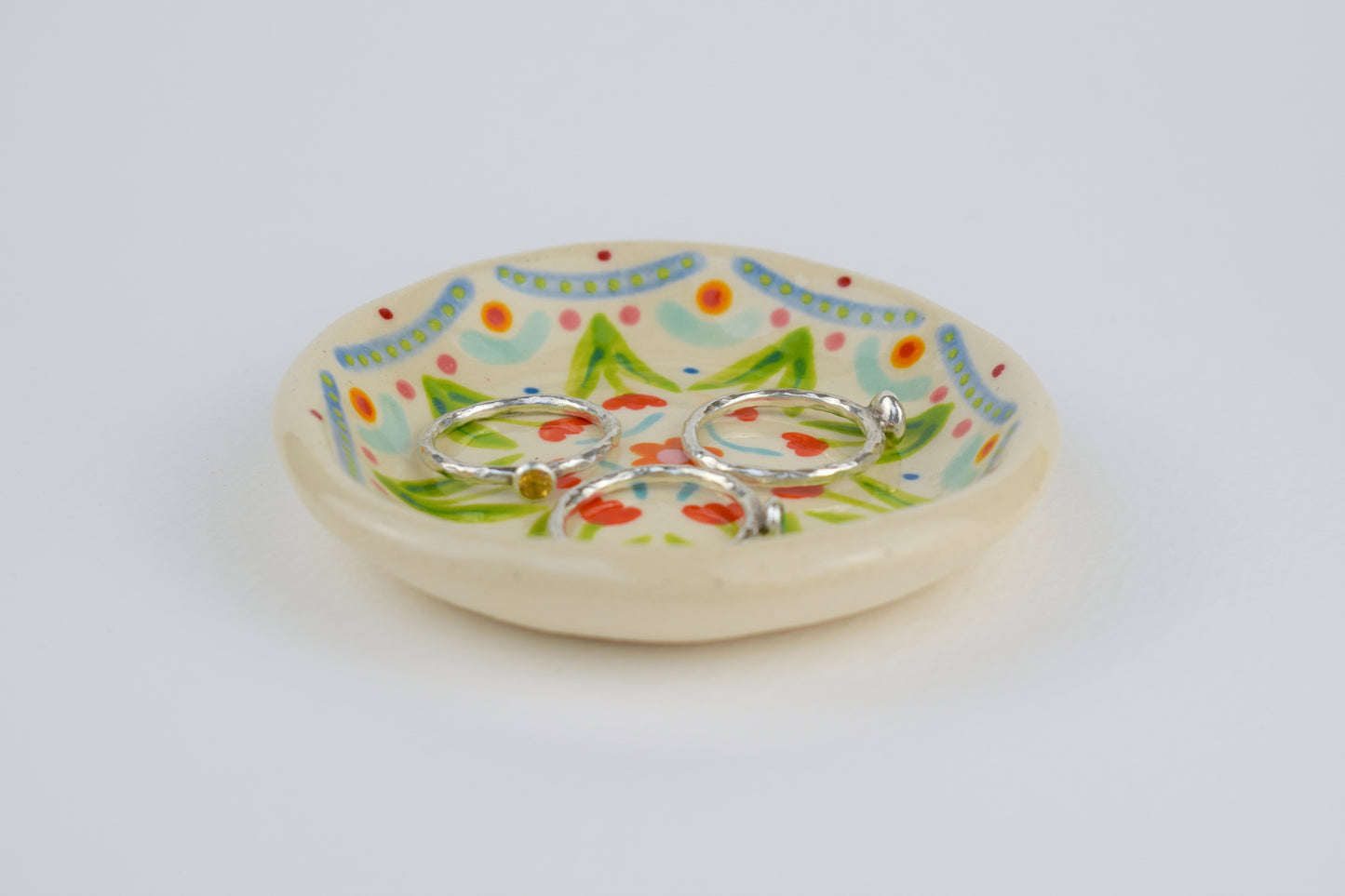 Summer Garden Trinket Dish