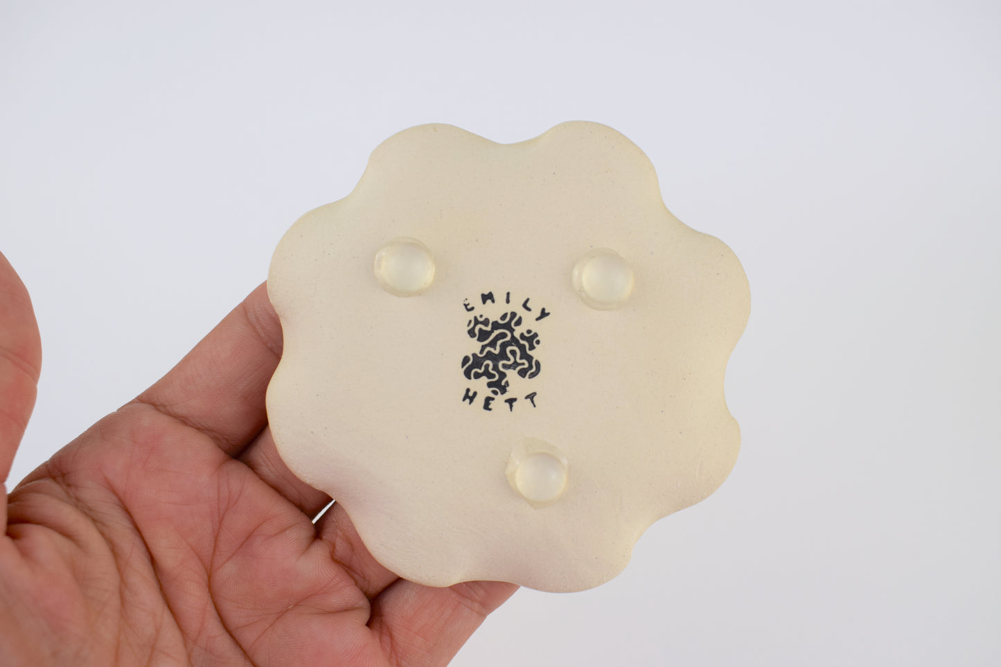 Blue Leaf Trinket Dish