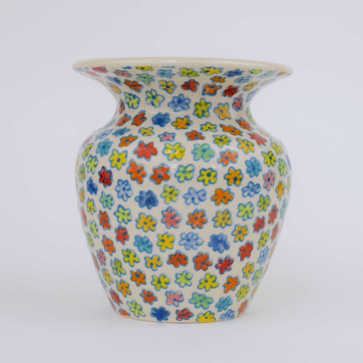 Blue Floral Mini Vase