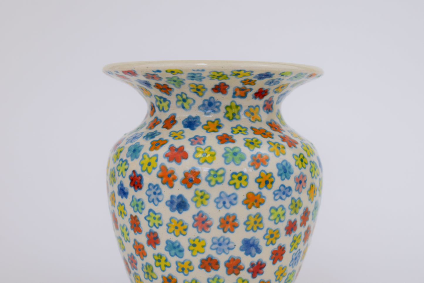 Blue Floral Mini Vase