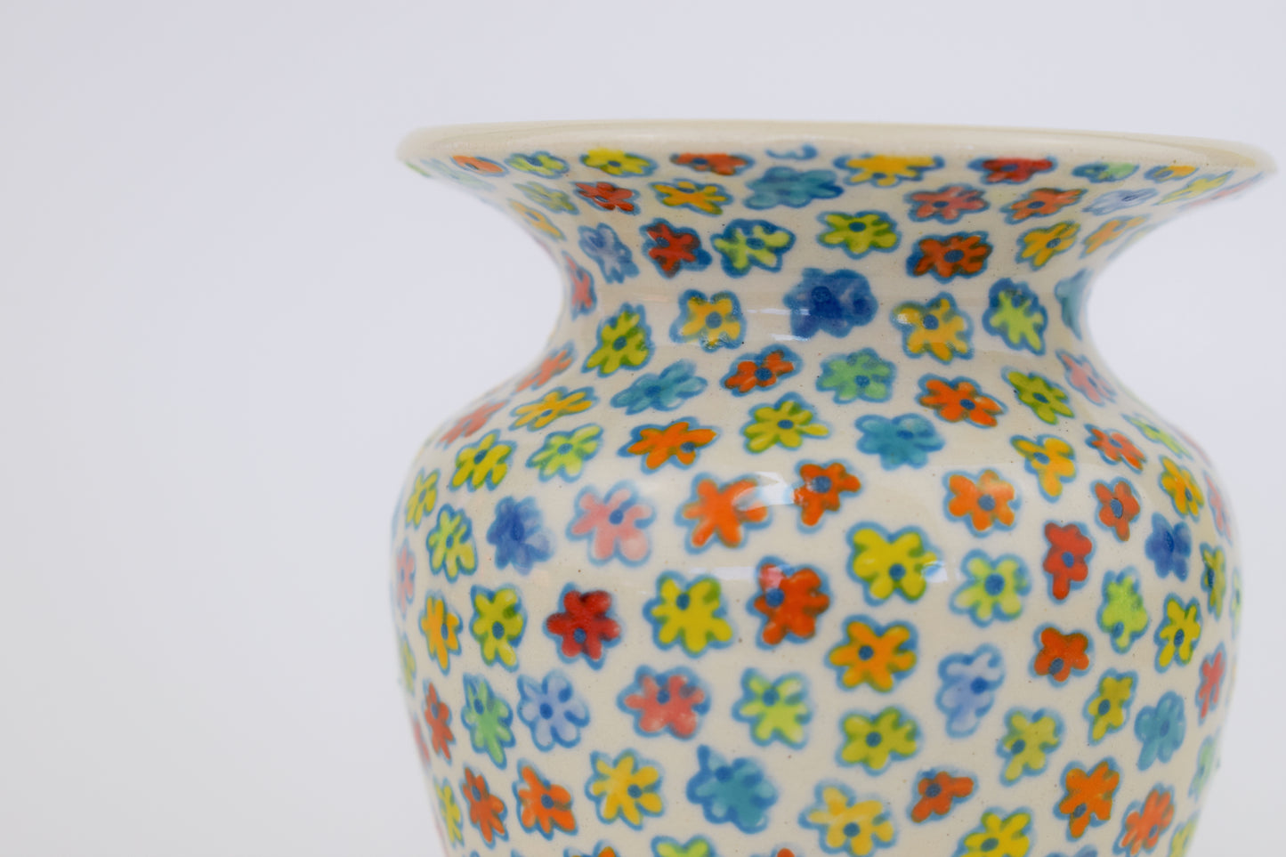 Blue Floral Mini Vase