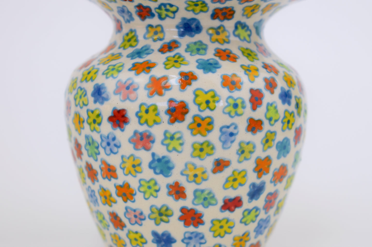 Blue Floral Mini Vase
