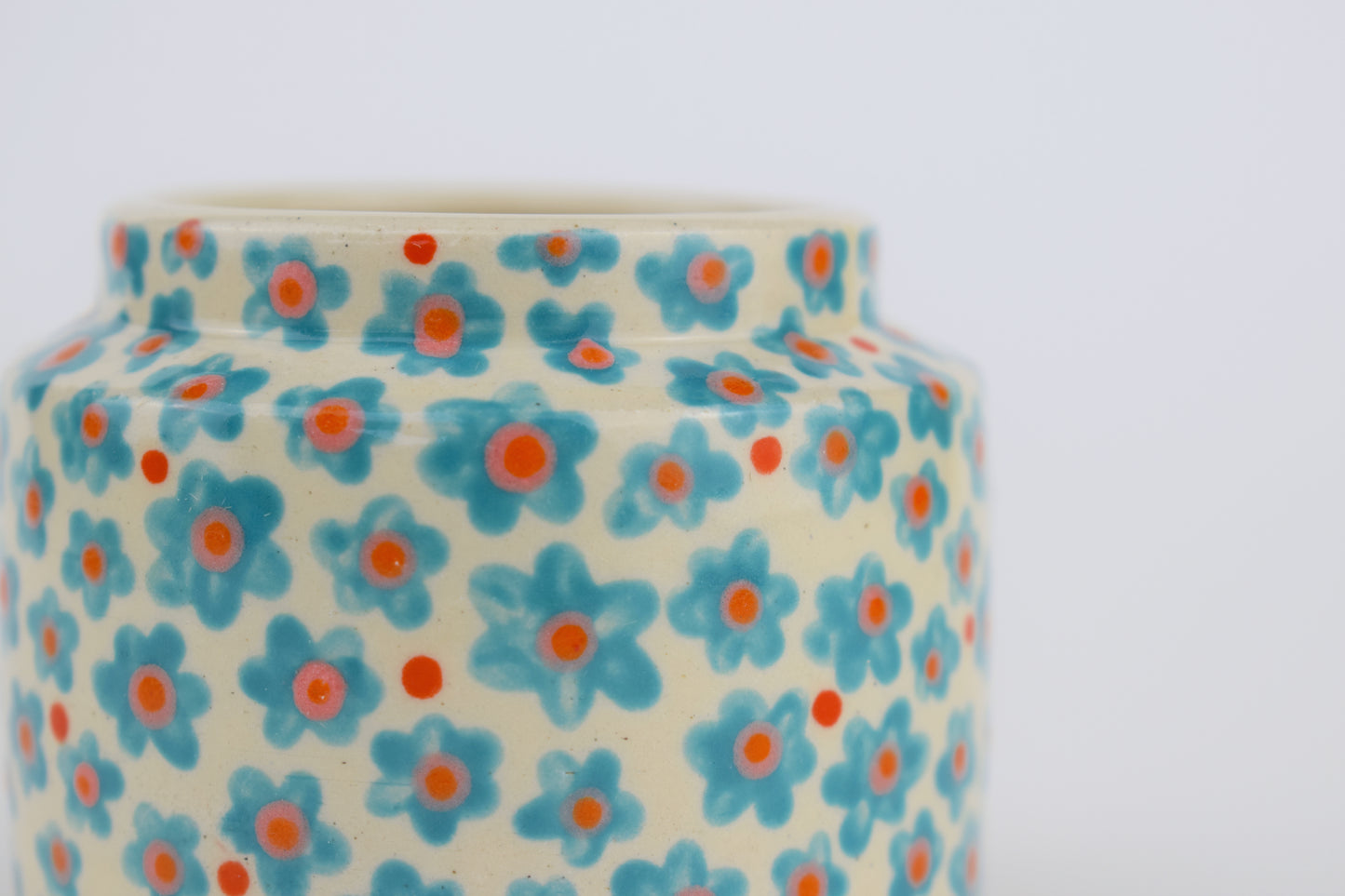 Turquoise Meadow Mini Vase