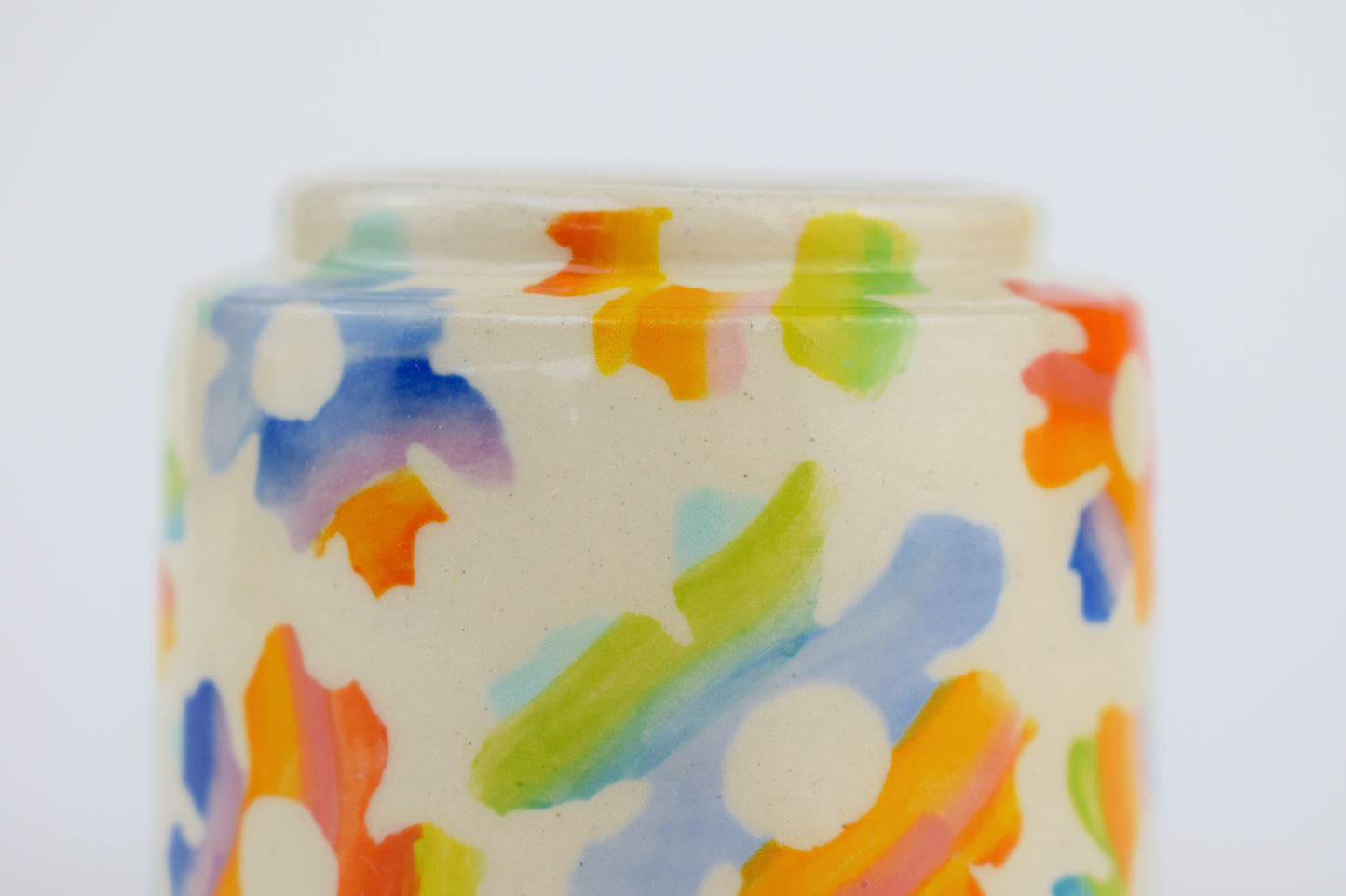 Rainbow Bloom Mini Vase