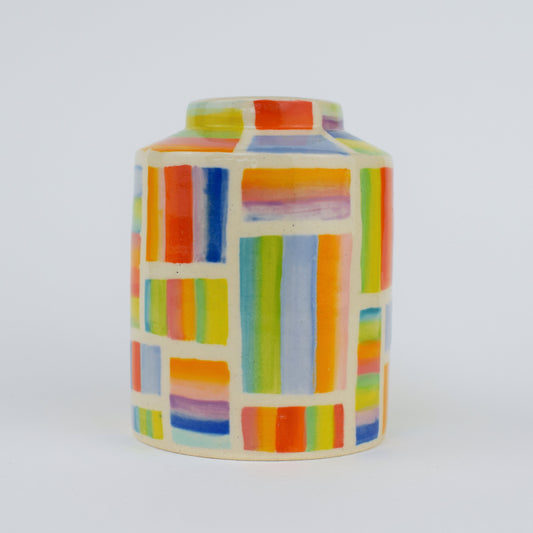 Colourful Cubes Vase