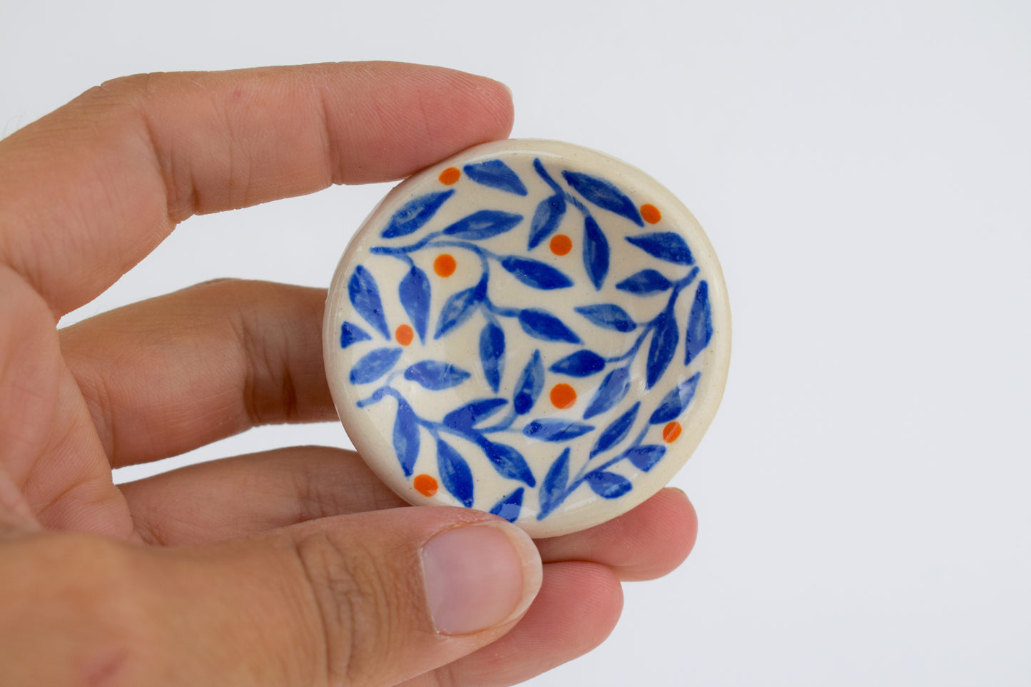 Blue Leaf Dish (mini)