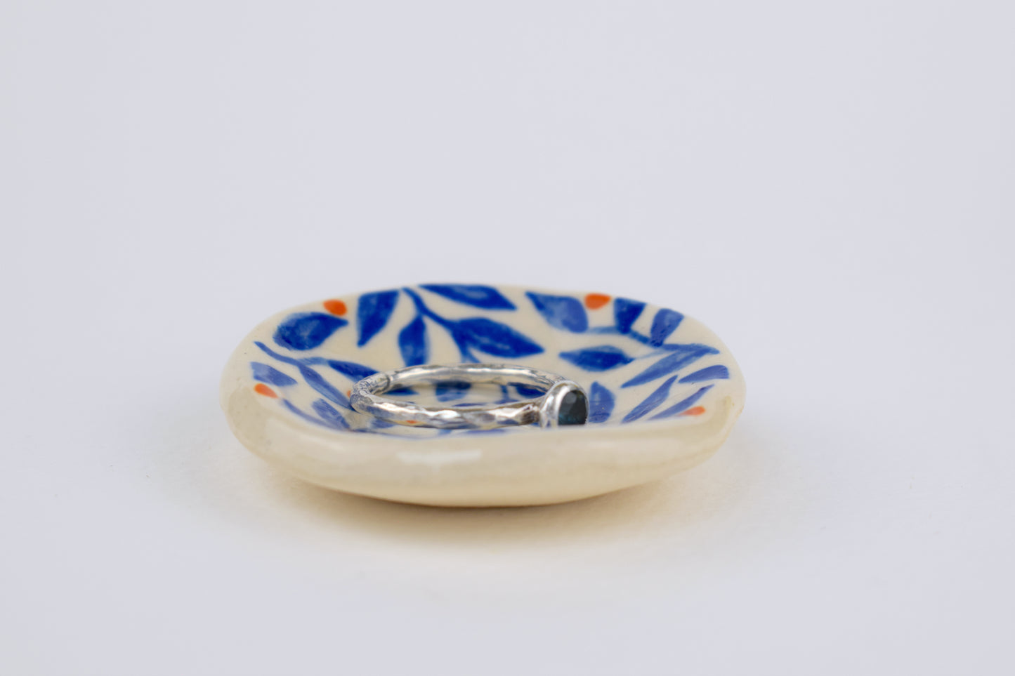 Blue Leaf Dish (mini)