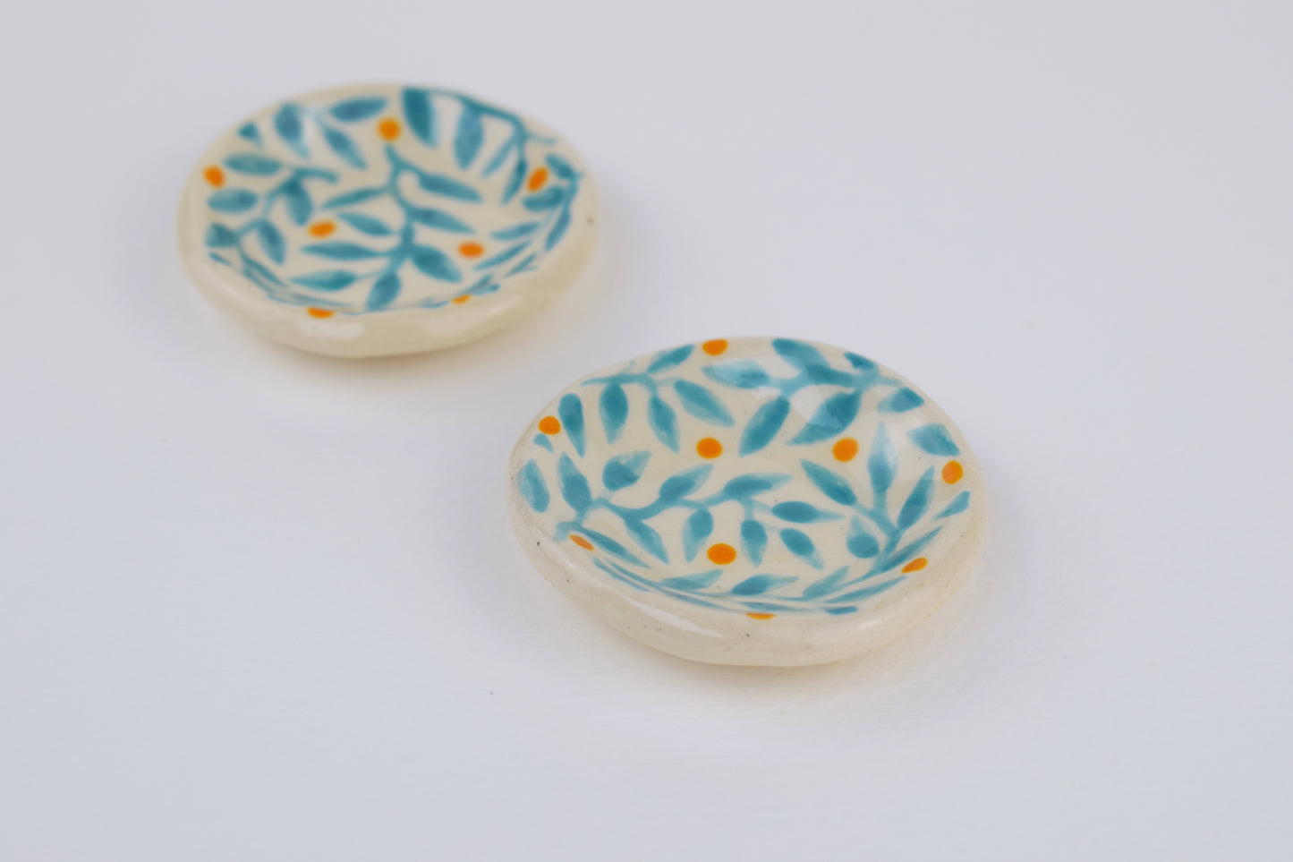 Turquoise Meadow Trinket Dish