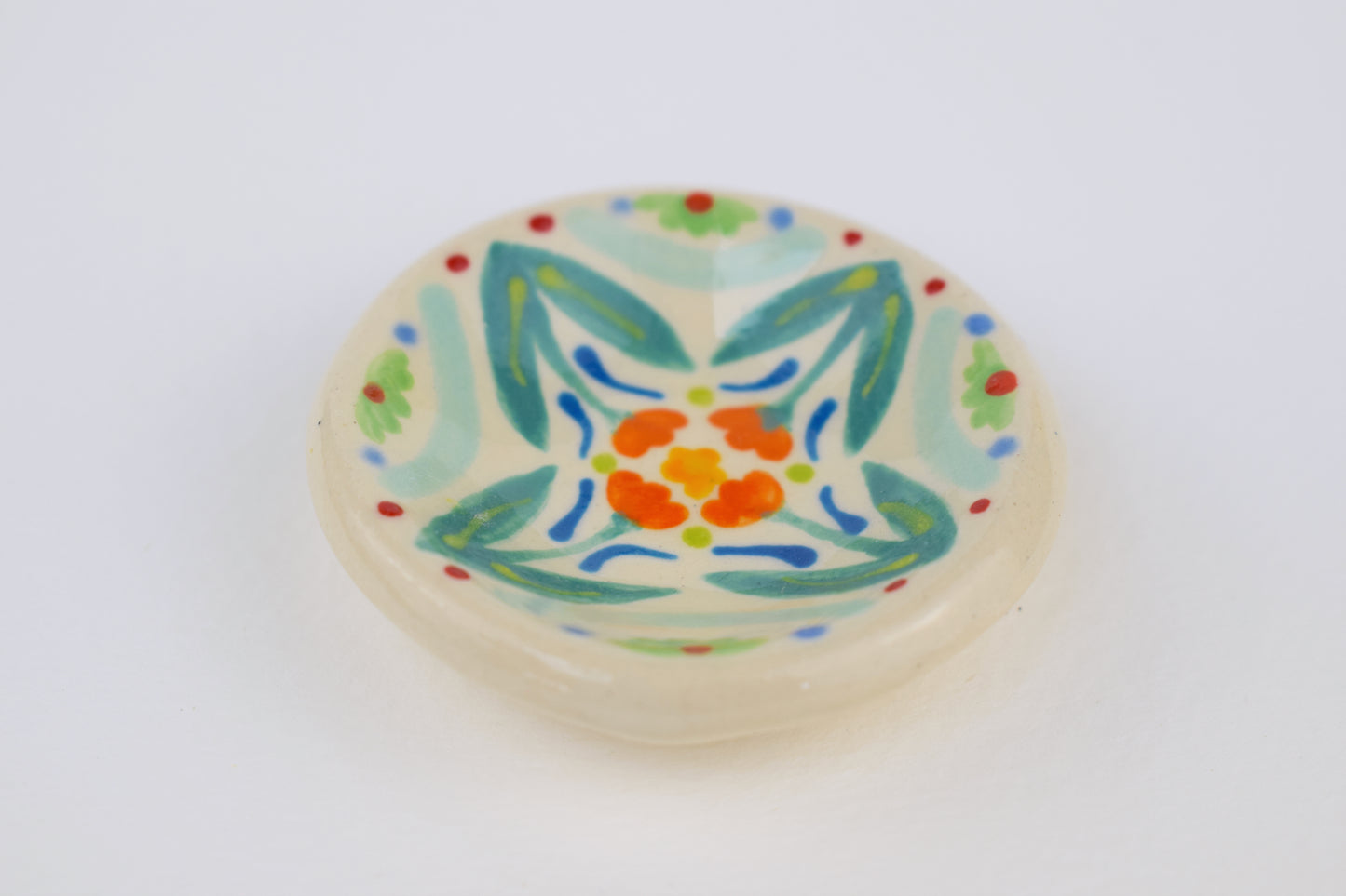 Floral Harmony Trinket Dish