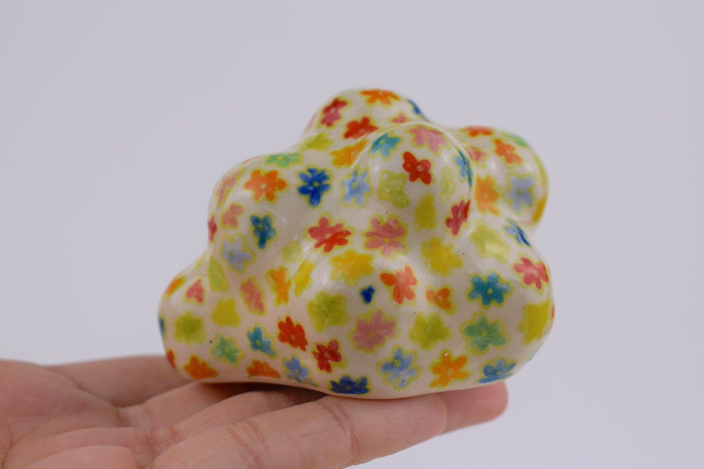 Green Floral Blob II