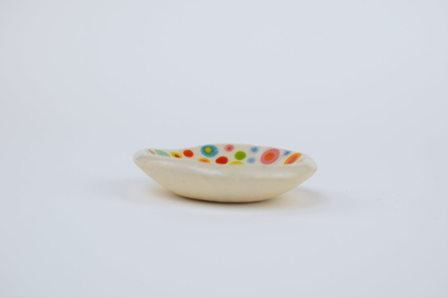 Multicoloured Dot Mini Trinket Dish