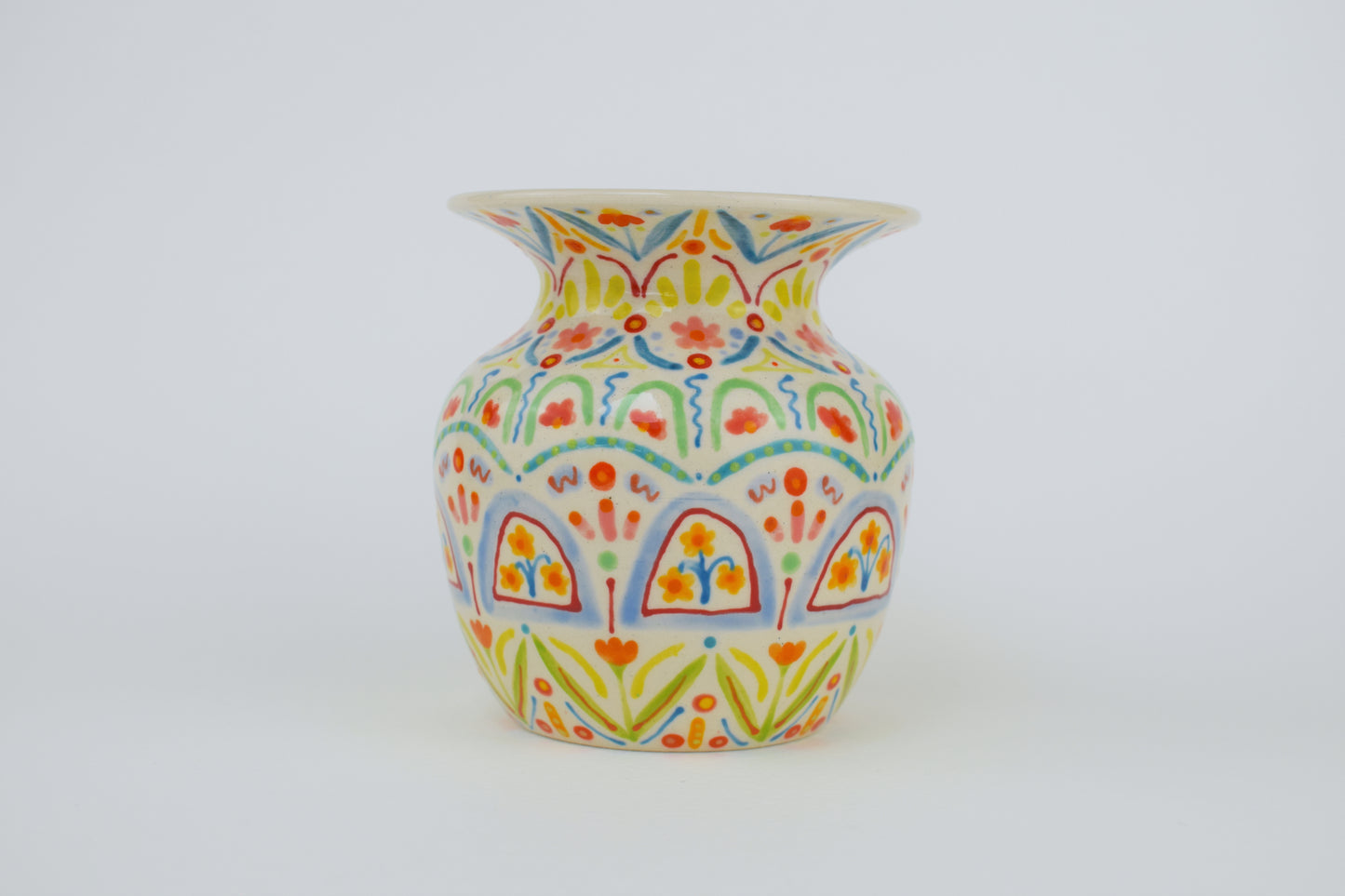 Floral Harmony Mini Vase