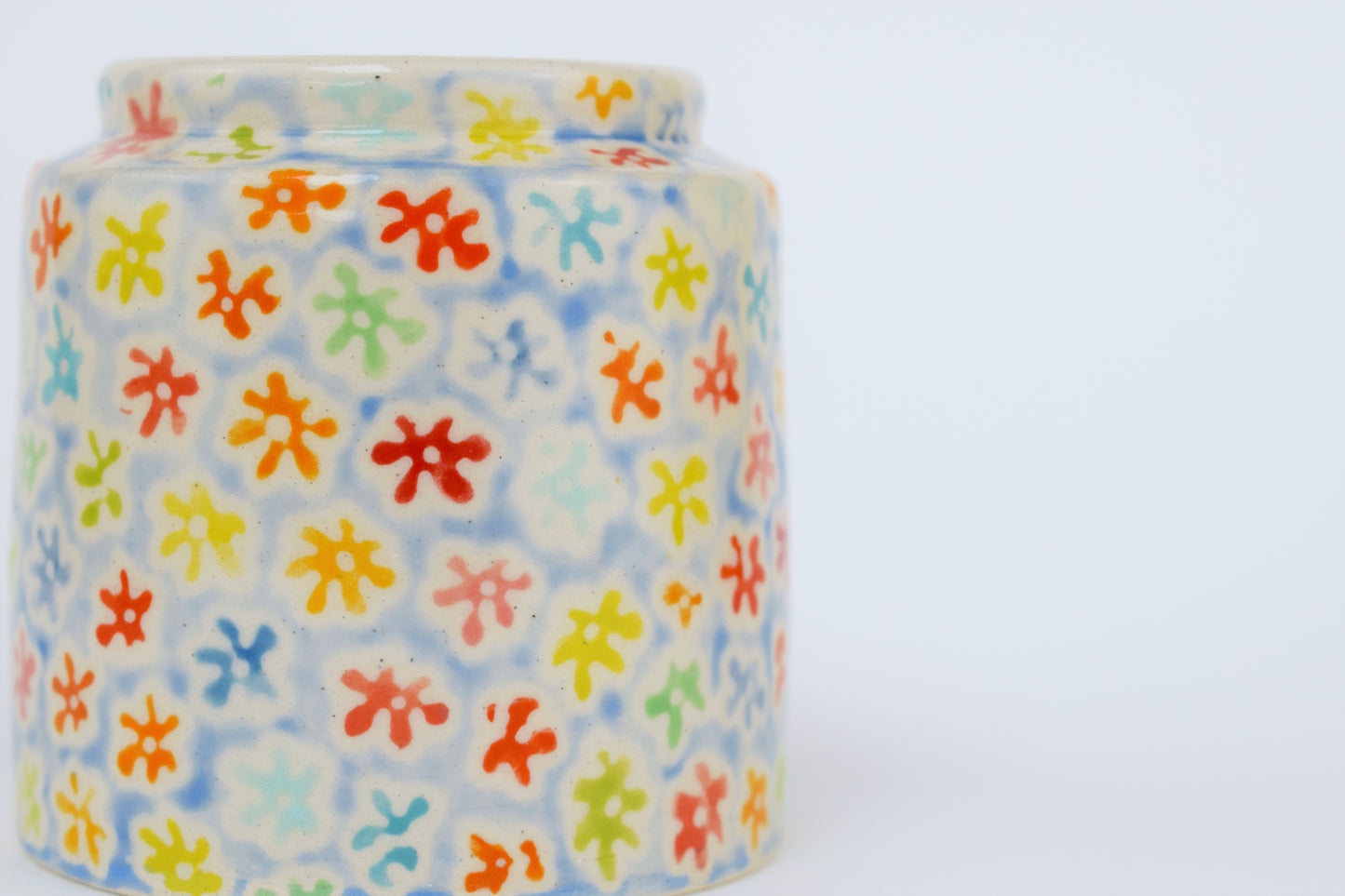 Multicoloured Meadow Mini Vase