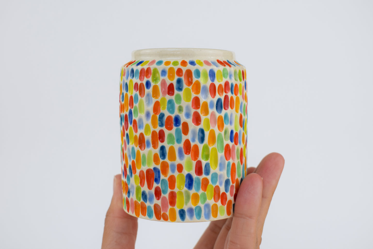 Carved Colour Mini Vase II