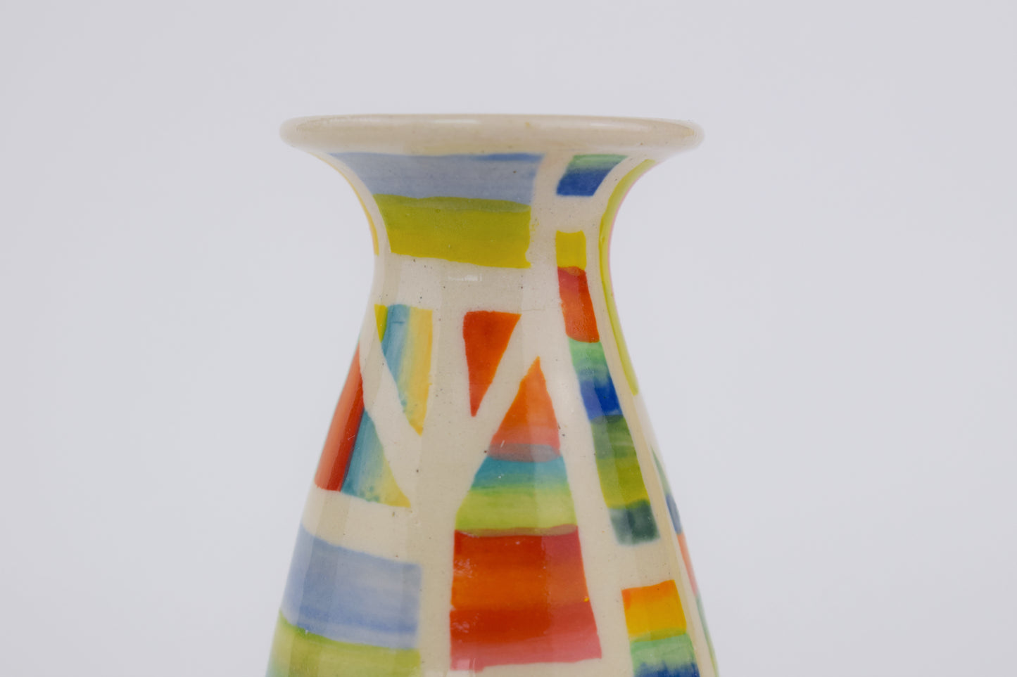 Rainbow Geometric Mini Vase II