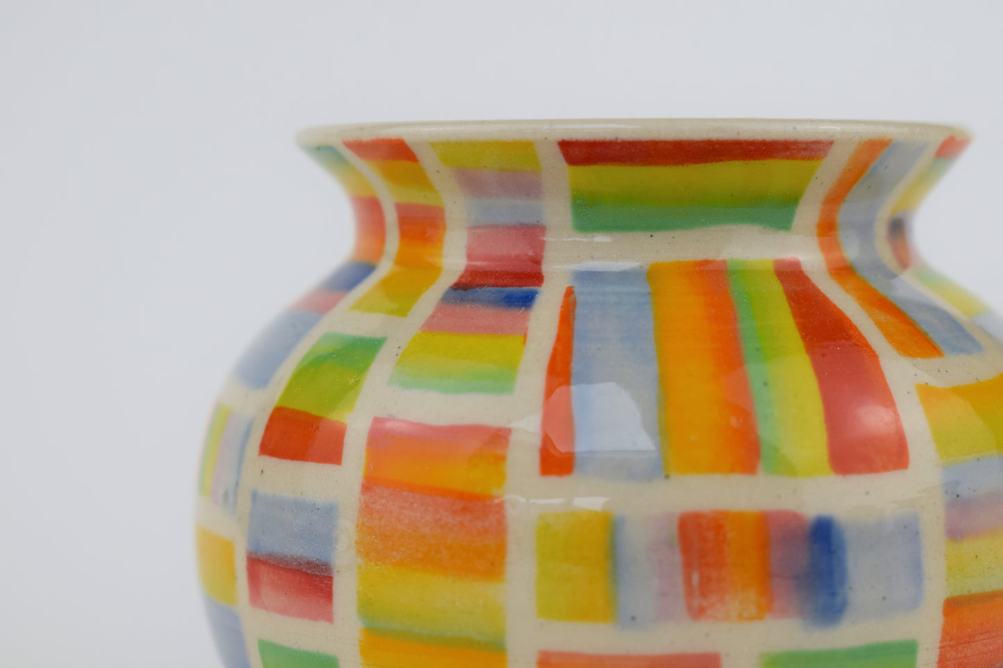 Colourful Cubes Vase III Imperfect
