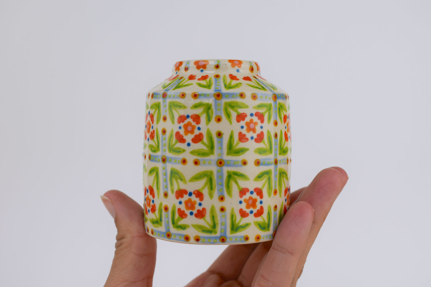 Tiled Bloom Vase II