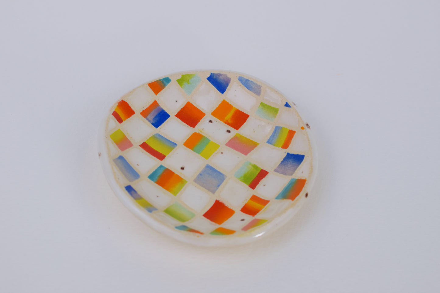 Cheque Trinket Dish *Imperfects*