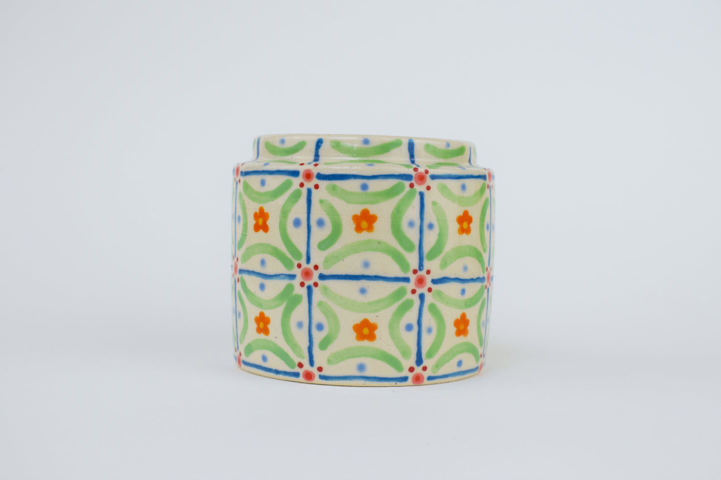 Abstract Tiles Vase