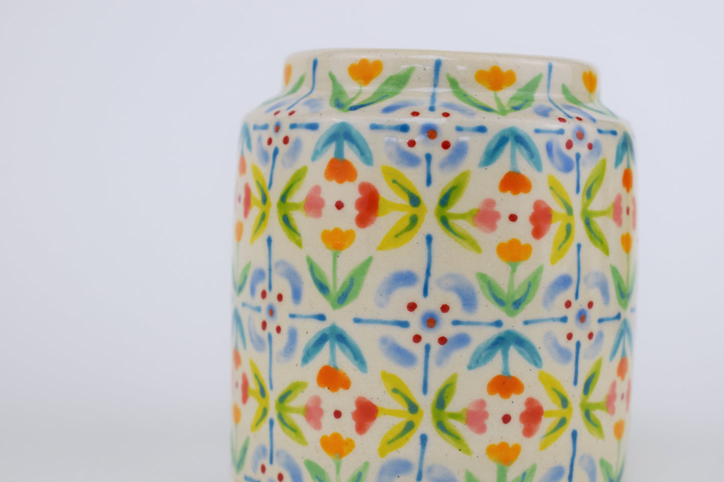 Tiled Bloom Vase III