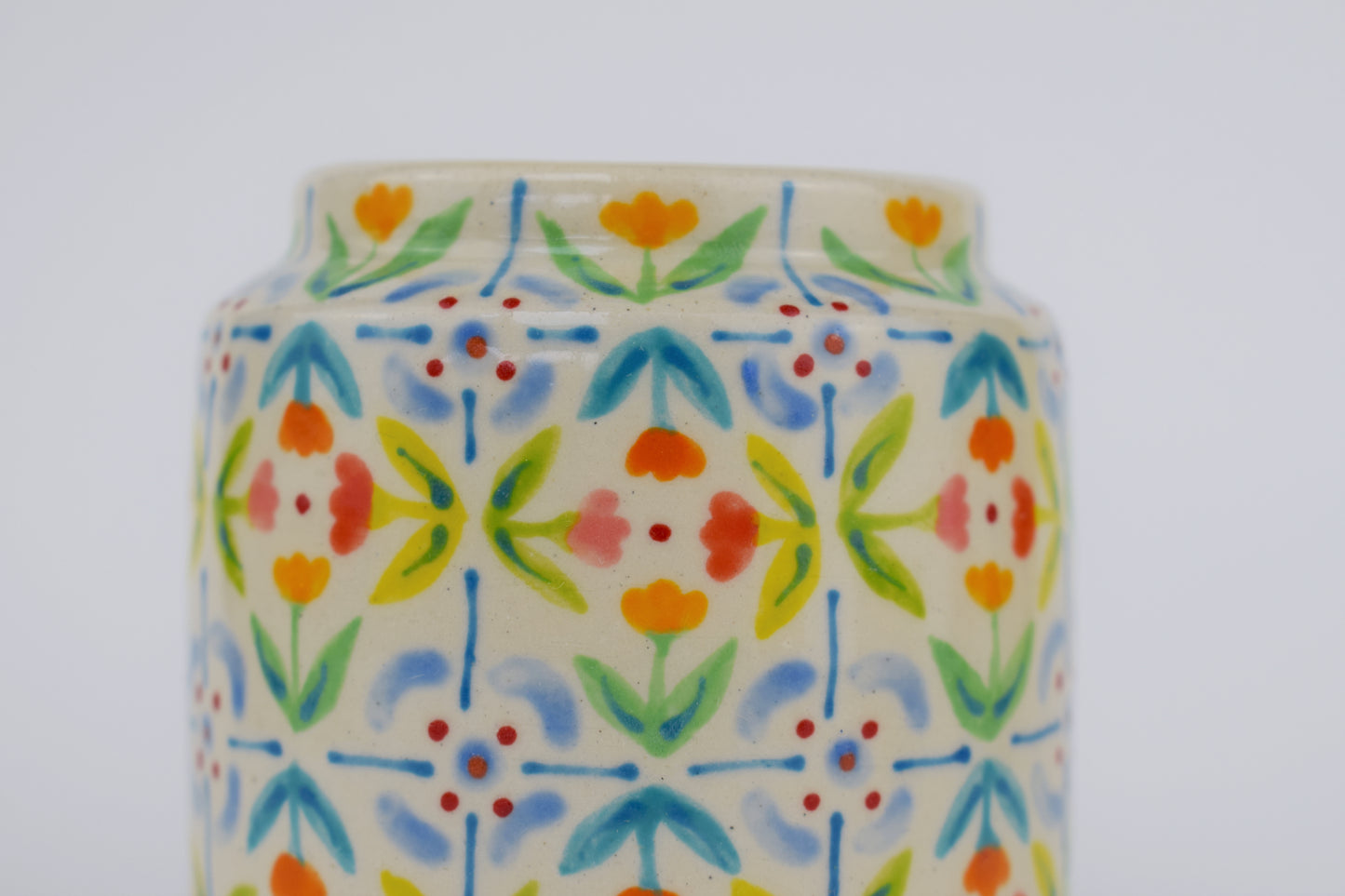 Tiled Bloom Vase III