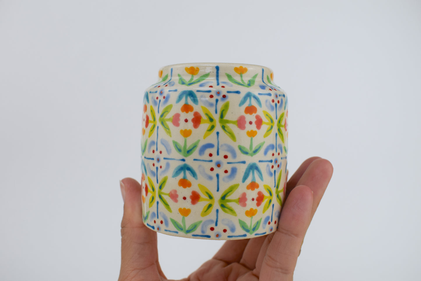 Tiled Bloom Vase III