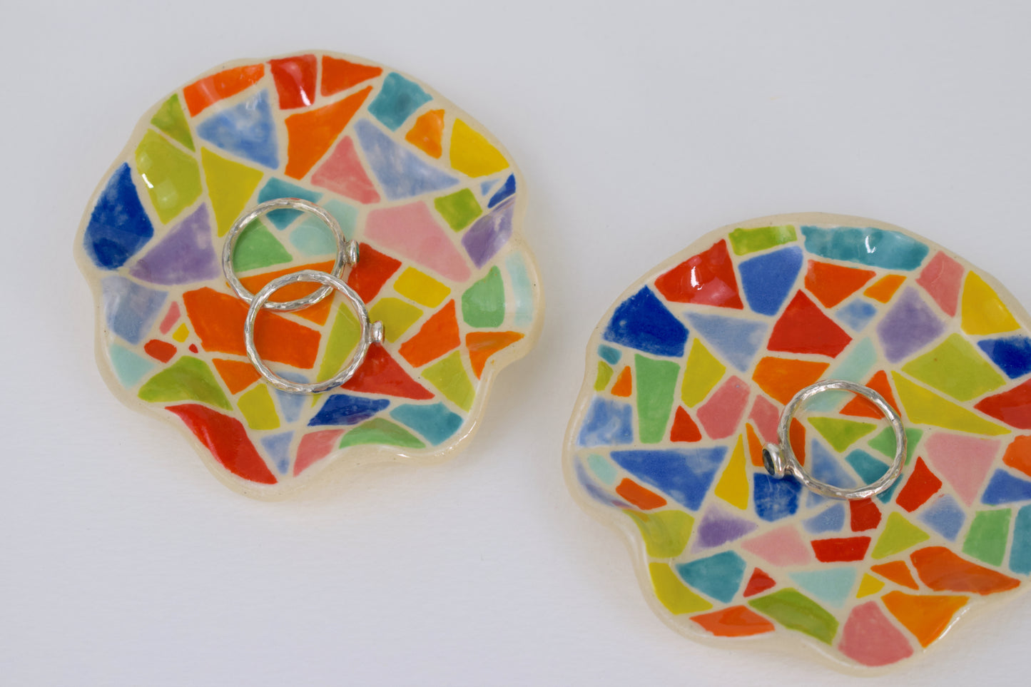 Stained Glass Window Trinket Dish