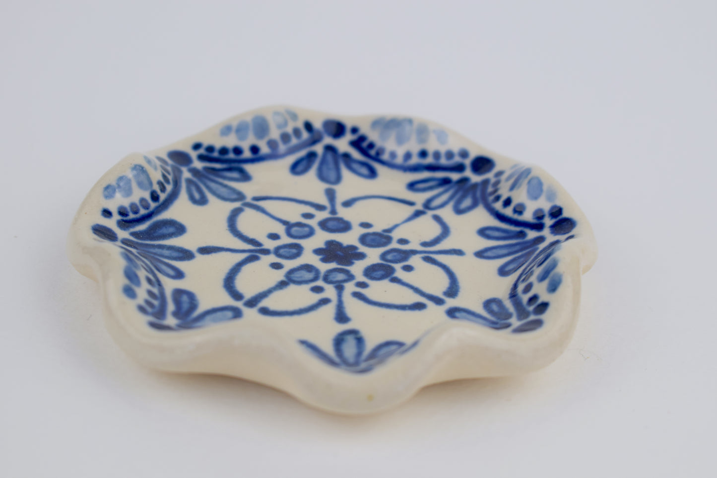 Midnight Swirl Trinket Dish