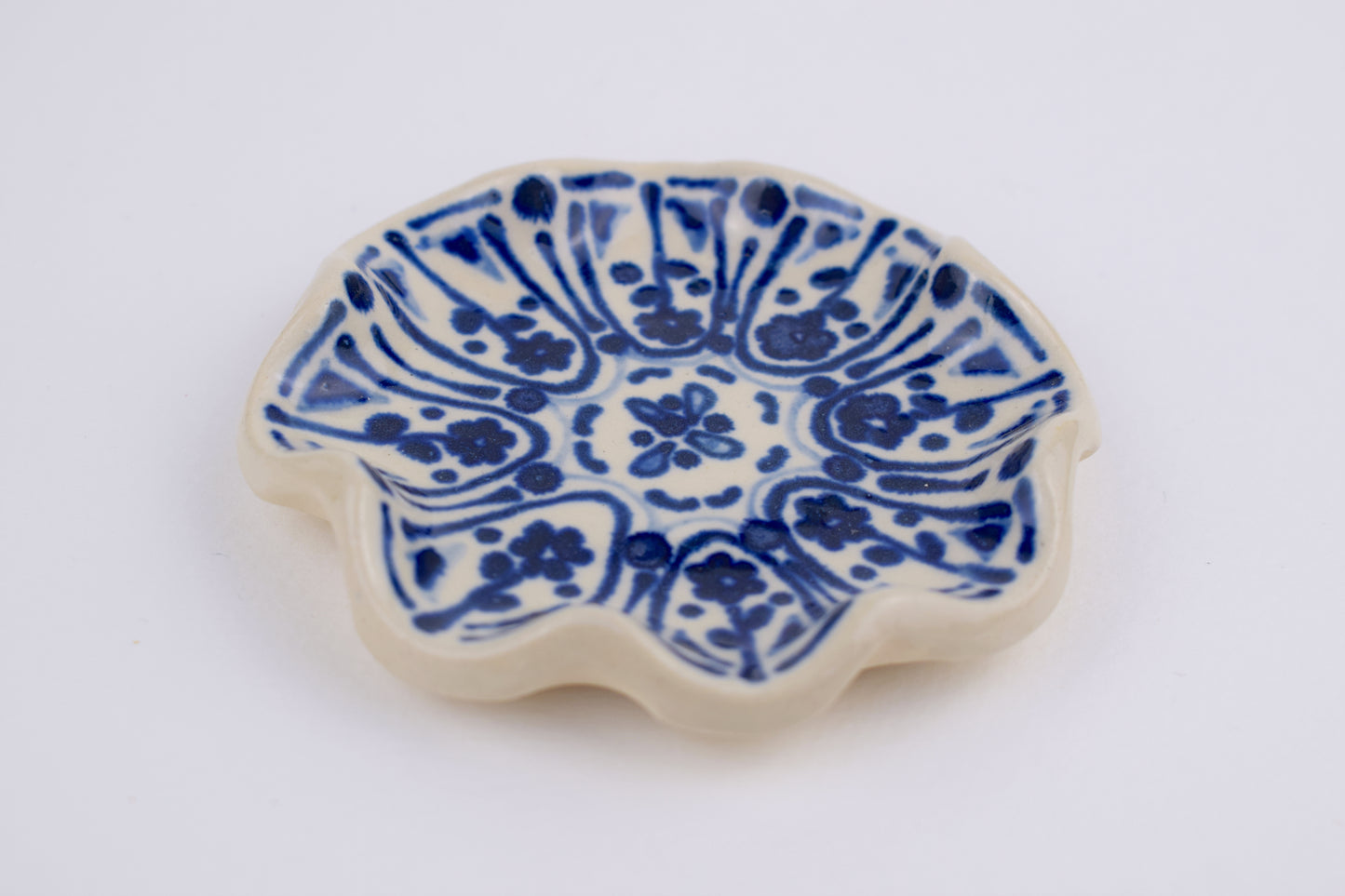 Indigo Midnight Garden Trinket Dish