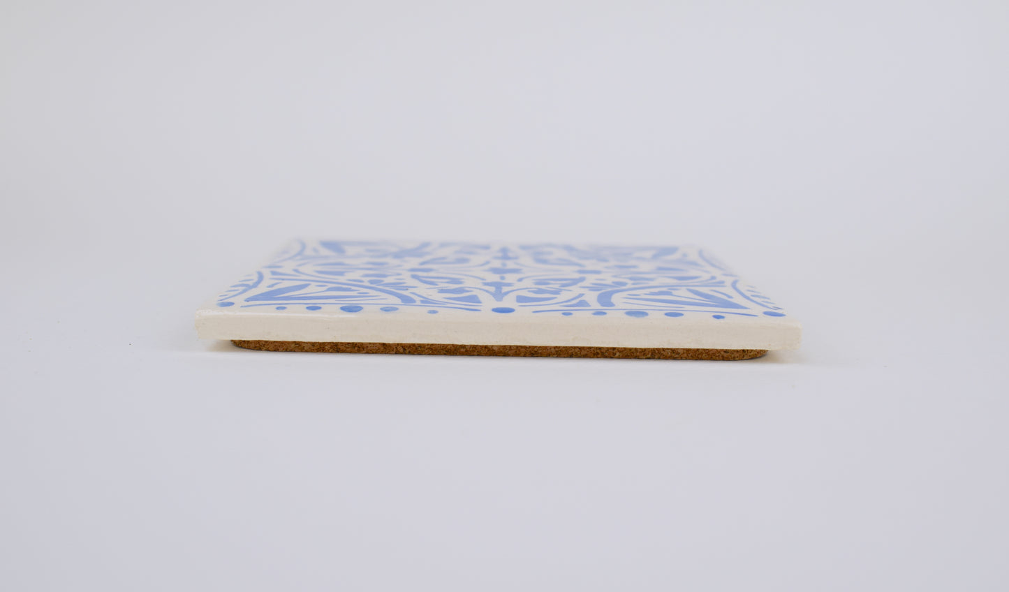 Blue Arabesque Coaster
