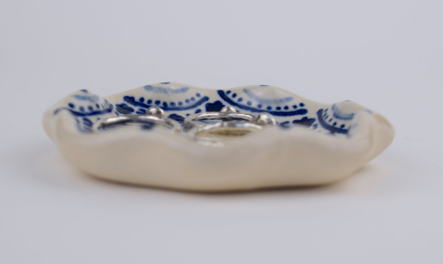 Blue Harmony Trinket Dish