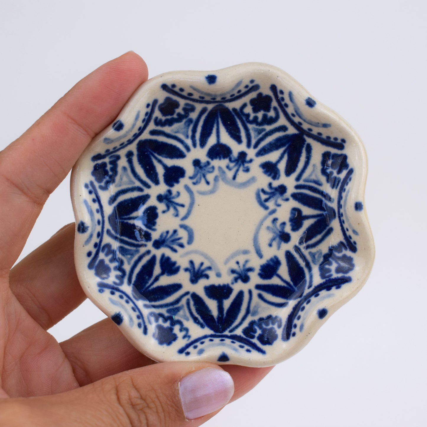 Blue Harmony Trinket Dish