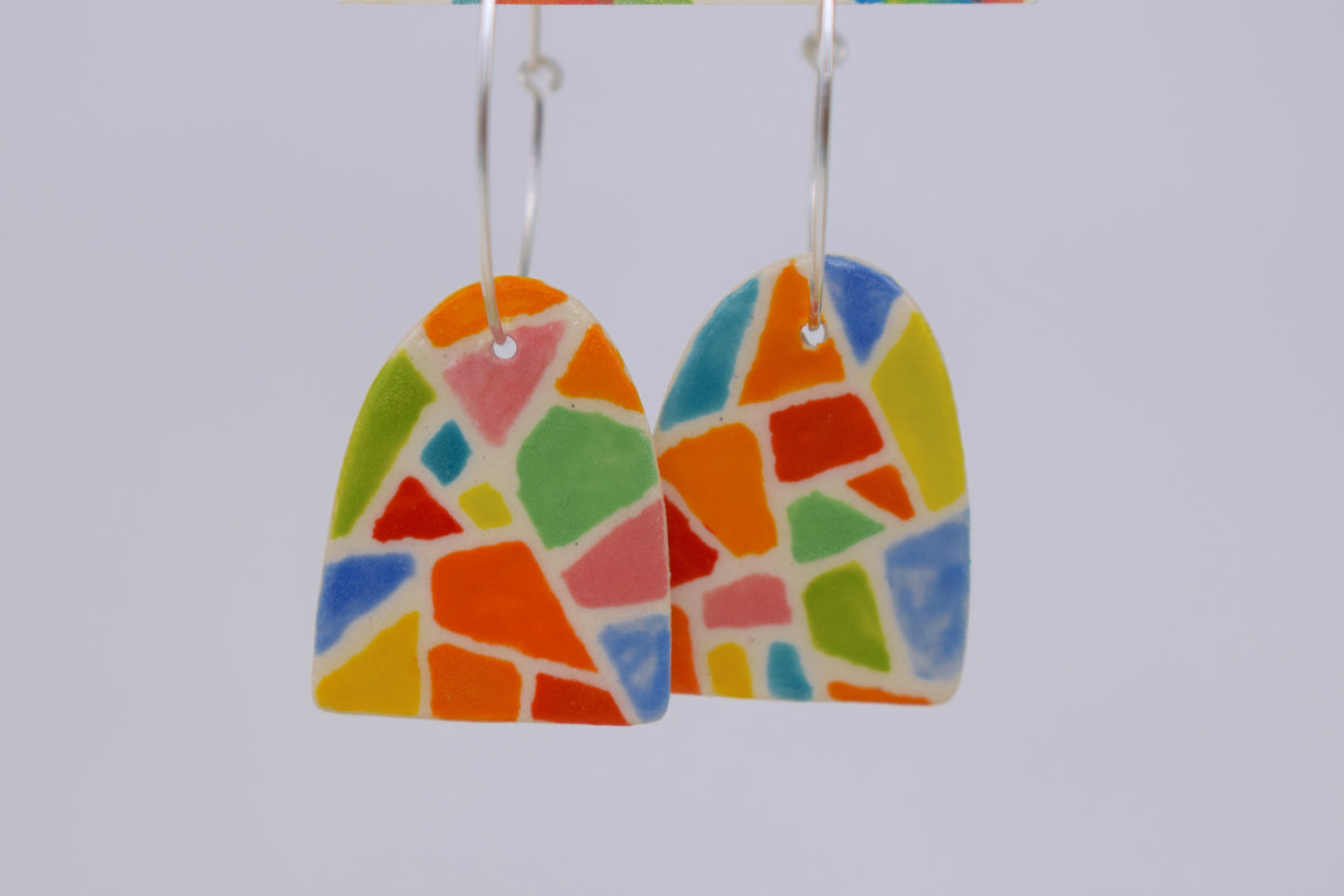 Stained Glass Window Earrings