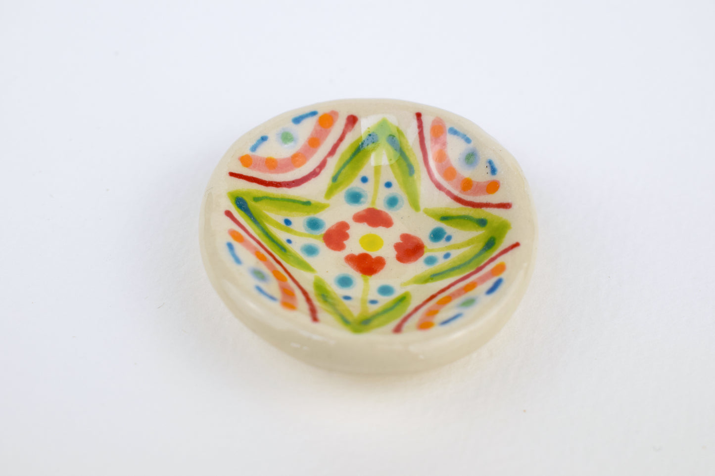 Floral Harmony Mini Trinket Dish II