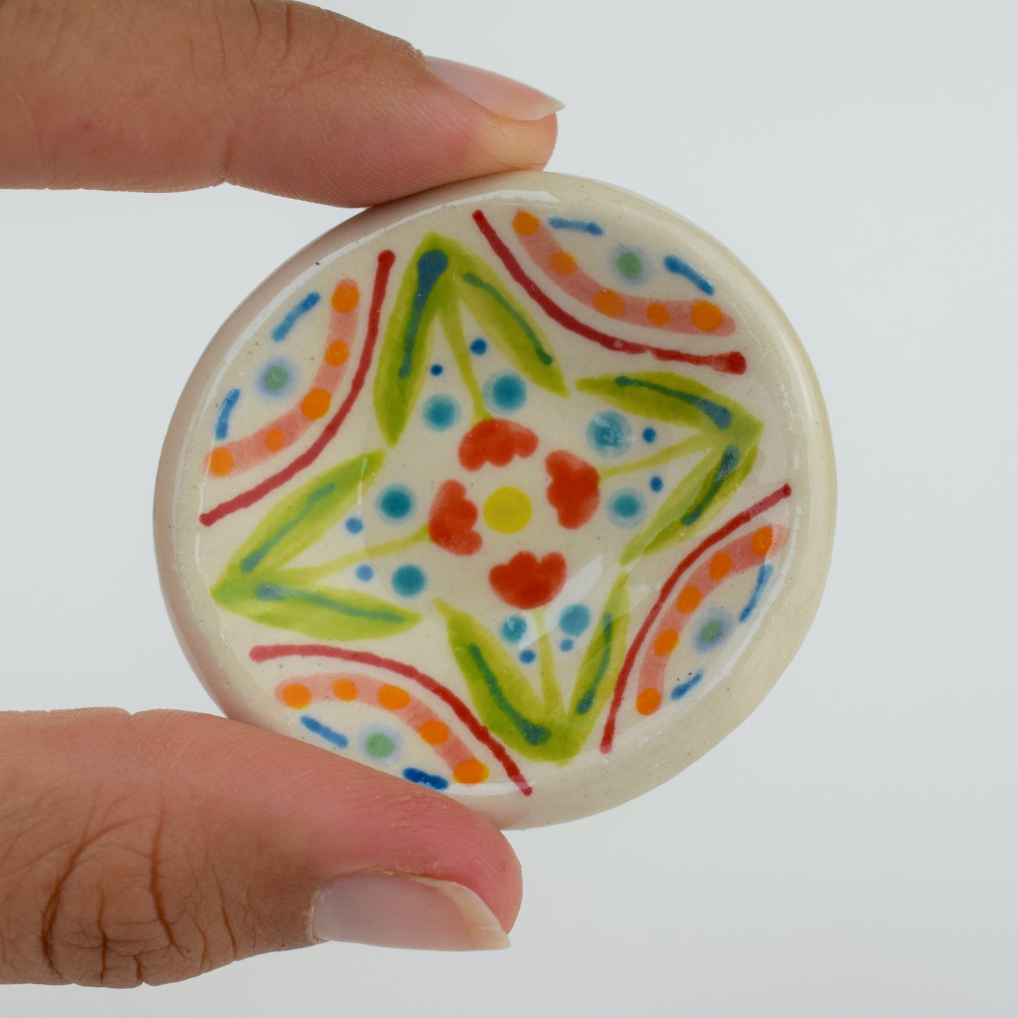 Floral Harmony Mini Trinket Dish II