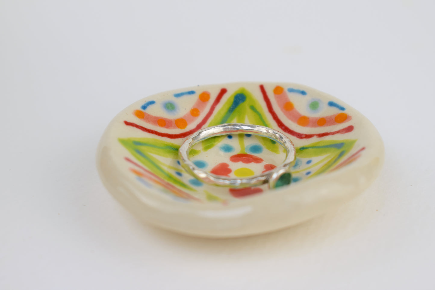 Floral Harmony Mini Trinket Dish II