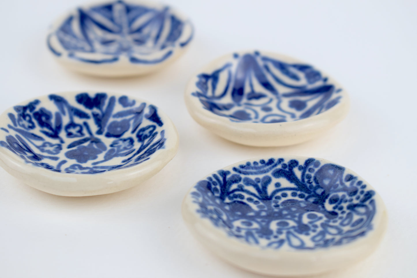 Indigo Mini Trinket Dishes