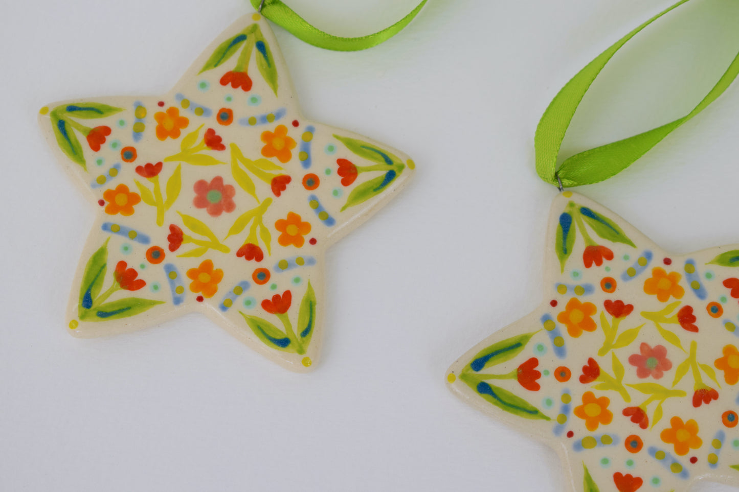 Hanging Star - Floral Harmony III