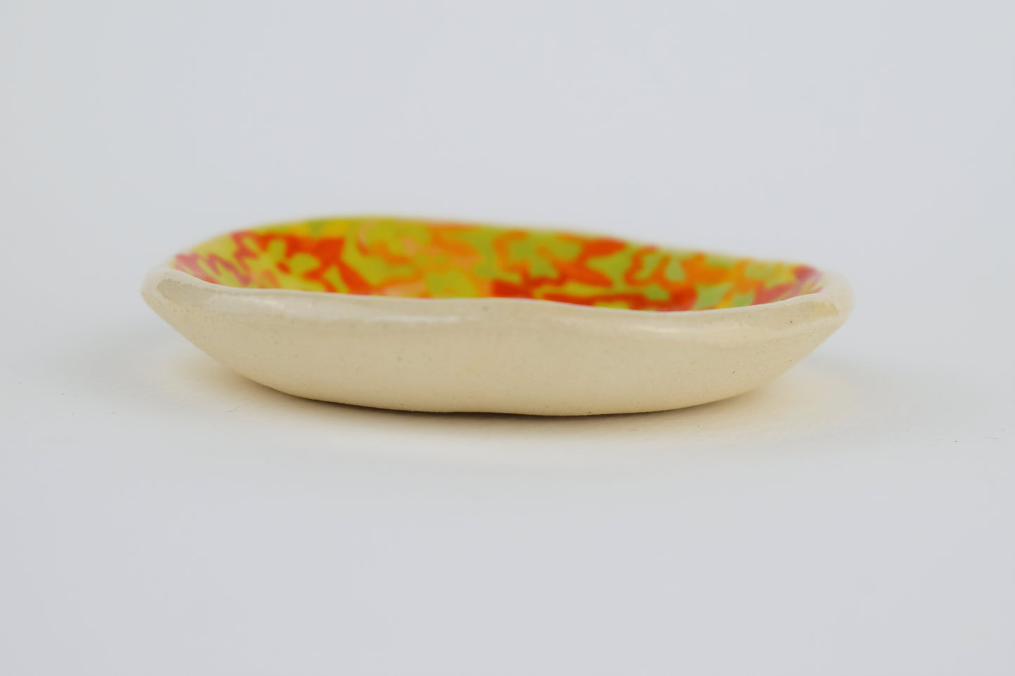 Batik Floral Trinket Dish