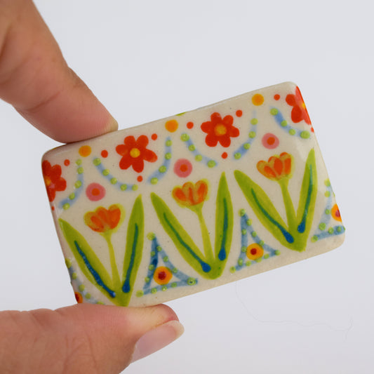 Floral Harmony II Photo Holder *Seconds*