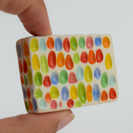 Rainbow Carved Photo Holder *Seconds*