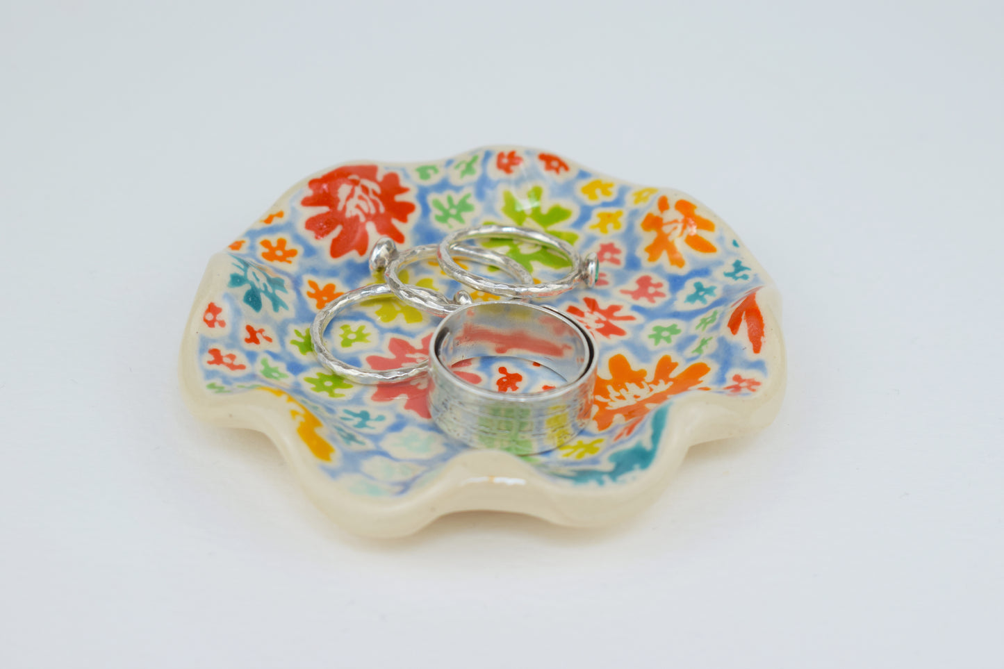 Blue Meadow Trinket Dish