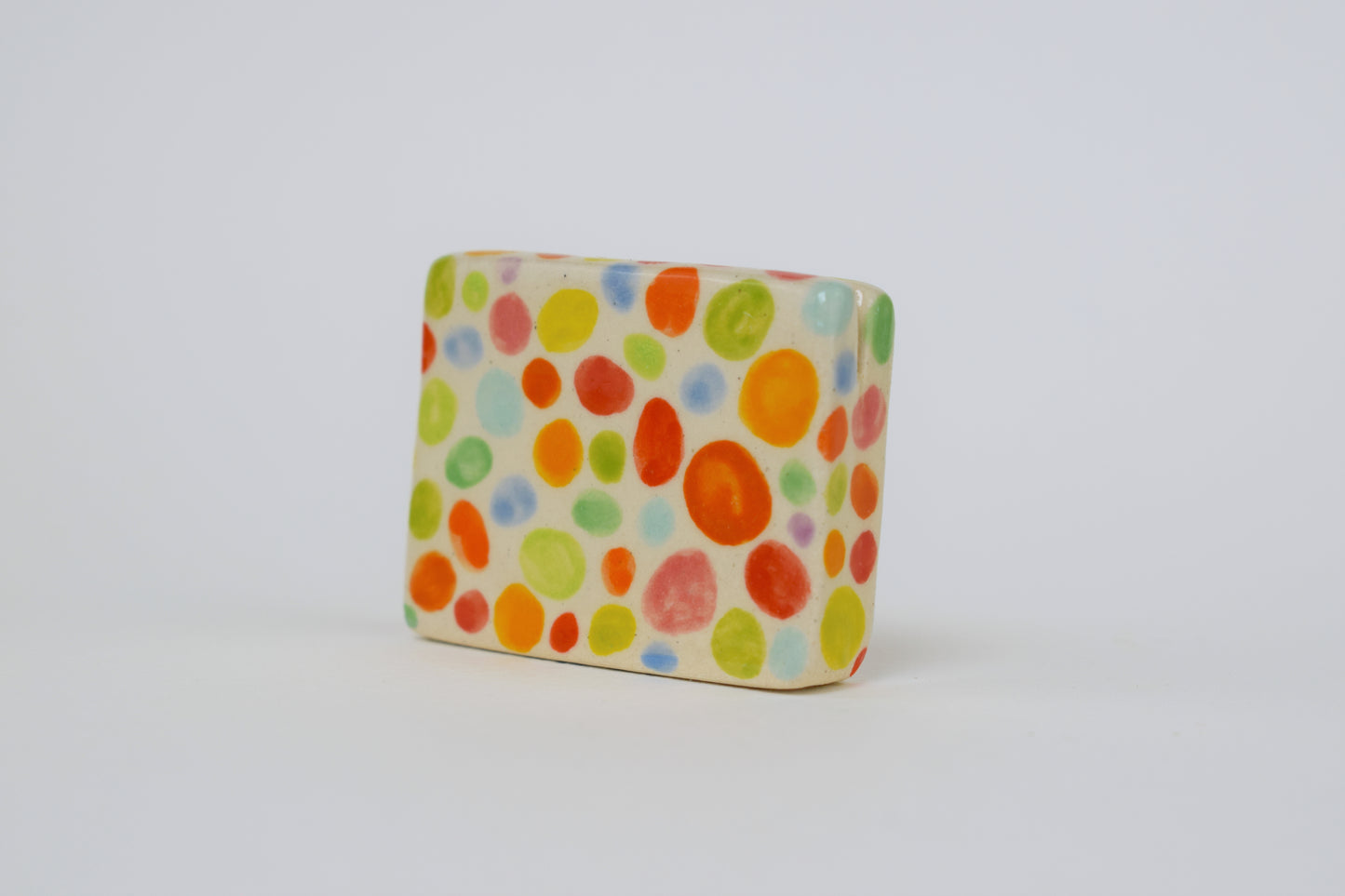 Multicoloured Spot Photo Holder *Seconds*