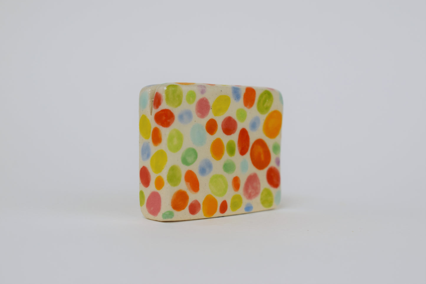 Multicoloured Spot Photo Holder *Seconds*