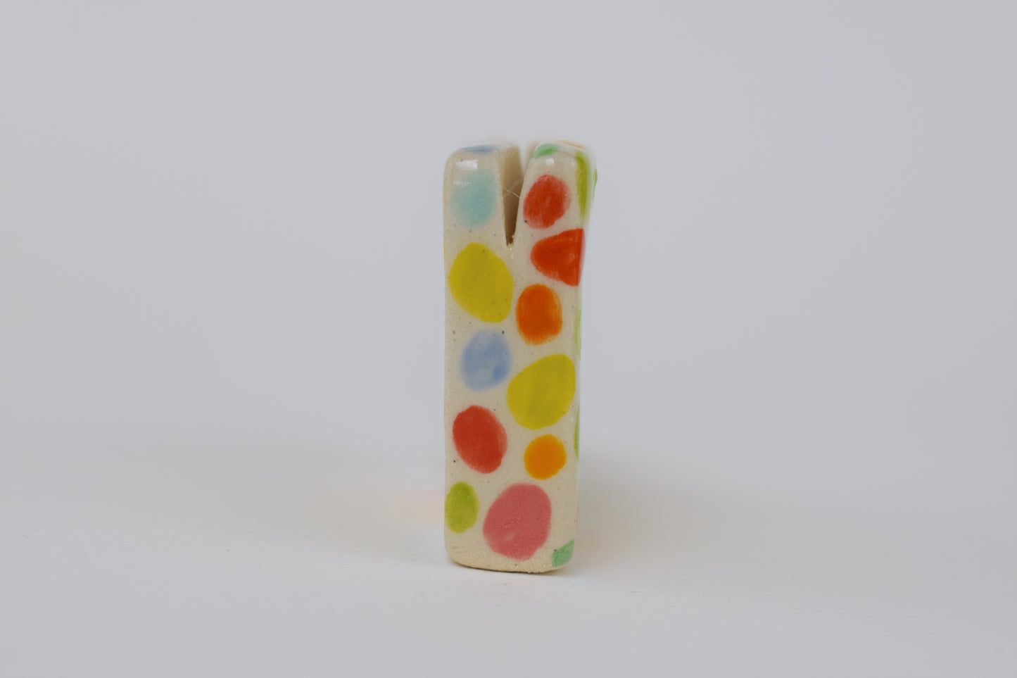 Multicoloured Spot Photo Holder *Seconds*